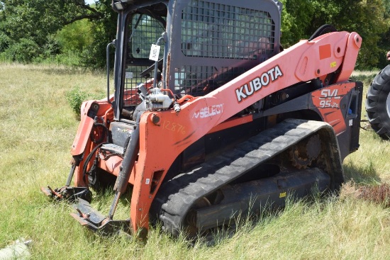 Salvage Kubota Svl 95.2s Rubber Track Skid Steer