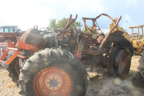 Burned Kubota Salvage