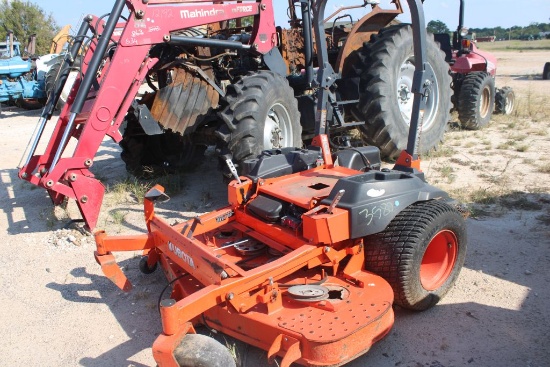 SALVAGE KUBOTA ZERO TURN MOWER W/ROPS