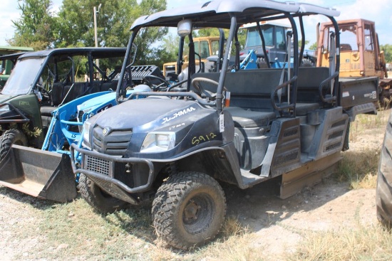 Salvage Cushman Diesel Side By Side Rear End Out But Good Motor