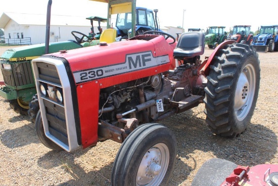 MASSEY FERGUSON 230 2WD DIESEL 1956.7HRS (WE DO NOT GUARANTEE HOURS)