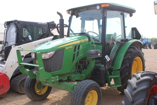 JOHN DEERE 5075E C/A 4WD 2758.6HRS (WE DO NOT GUARANTEE HOURS)