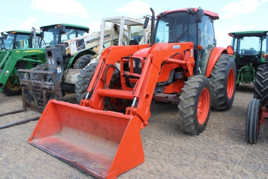 KUBOTA M9540 C/A 4WD W/LDR AND BUCKET