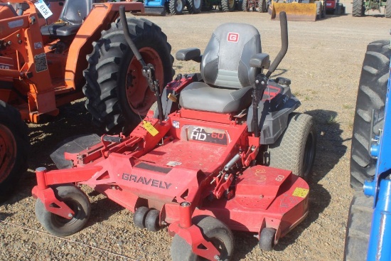 Gravely Zhd Zero Turn Mowerw/60" Cutting Deck