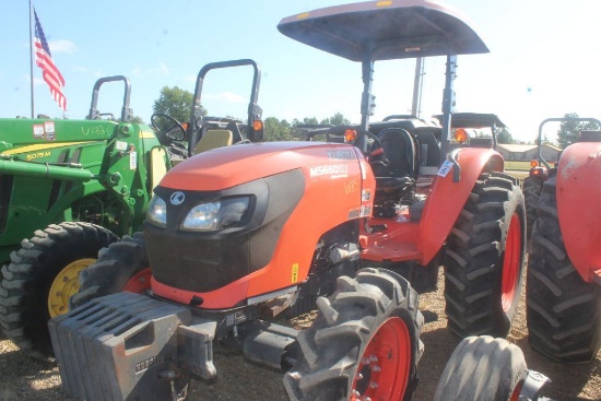 Kubota M5660su Hydro Shuttle Canopy 4wd