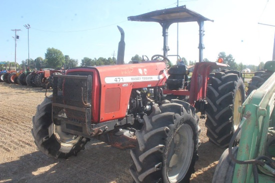 MASSEY FERGUSON 471 W/CANOPY 4WD 6061HRS (WE DO NOT GUARANTEE HOURS)