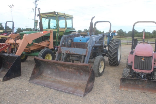 Ford 4630 Turbo 2wd Rops W/Ldr And Bucket