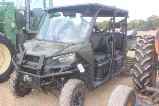 POLARIS RANGER XP SIDE BY SIDE 4WD 900 HD C/A 1396.2HRS (WE DO NOT GUARANTEE HOURS)