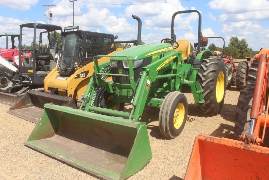 John Deere 5045e Rops 2wd W/ 512ldr And Bucket 591.3hrs (We Do Not Guarantee Hours)