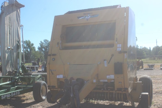 VERMEER 605M DCF WIDE PICKUP ROUND BALER W/MONI AND SHAFT