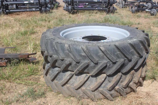 MICHELEN 380/80R-38 TIRES AND WHEELS