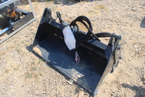 SKID STEER 4' HYDRAULIC MINI BUCKET