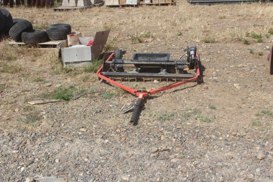 PULL BEHIND ROAD GRADER W/BATTERY POWERED BLADE FOR DIFFERENT LEVELS W/BATTERIES AND REMOTE