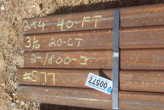 40' 2X4 3 1/6