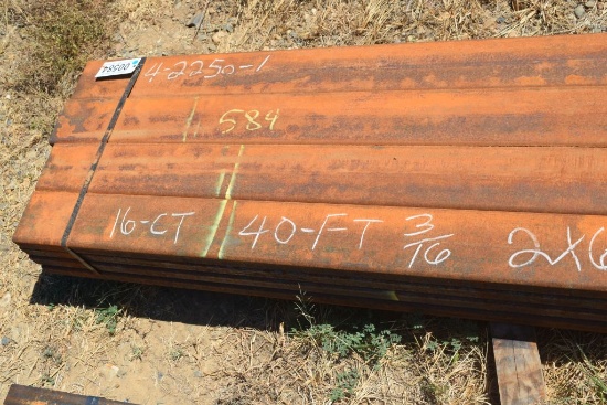 40' 3/16 2X6 PIPE