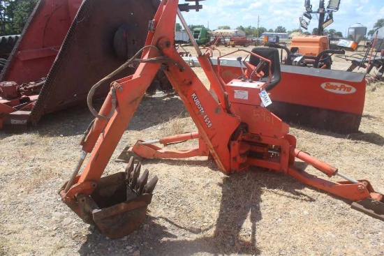 Kubota Ta4690 Backhoe Attachment
