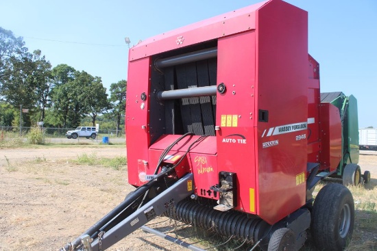 Massey Ferguson Hesston 2946 Round Blaer Auto Tie W/Monitor