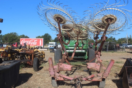 8 Wheel Hay Rake