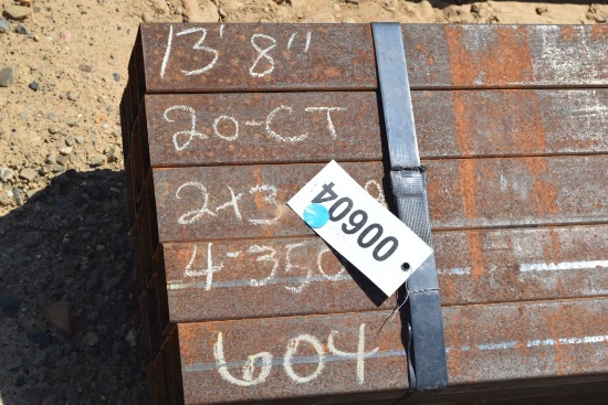 SQUARE TUBING 2X3 14GA 13'8"
