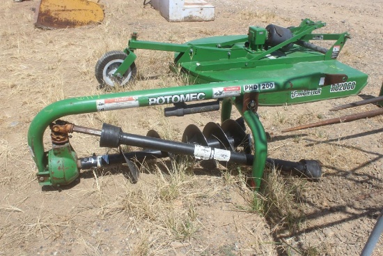 ROTOMEC POST HOLE DIGGER W/SHAFT