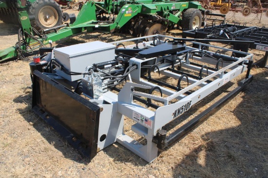 KUHNS KN510F SQUARE BALE GRAPPLE FOR SKID STEER