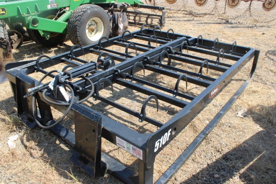 KUHNS KN510F SQUARE BALE GRAPPLE FOR SKID STEER