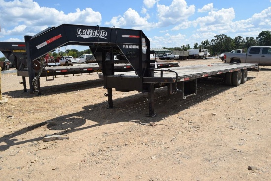 2023 32 FT GOOSENECK LEGEND TRAILER W/ MEGA RAMPS & TITLE