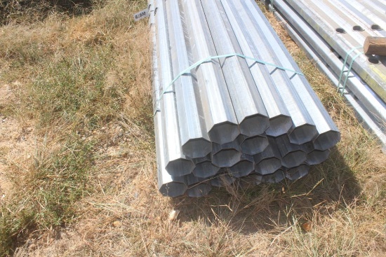 Octagon Metal Fence Posts