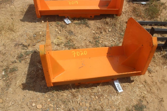 36" MINI SS SNOW/LITTER PUSHER