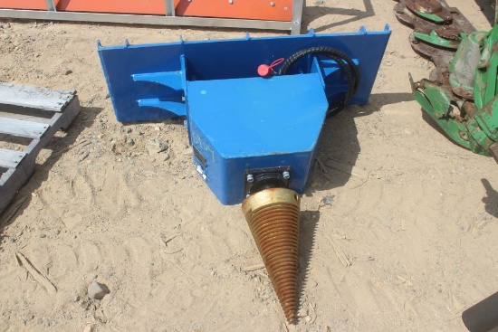 Skid Steer Hydraulic Wood Splitter