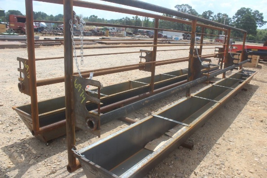 Free Standing Panel W/Trough