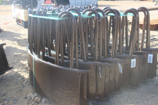 BROWN BOLT-UP HAY RINGS