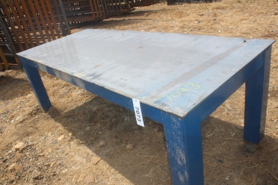 "42"" X 120"" WELDING TABLE