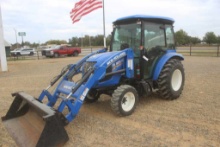 NEW HOLLAND BOOMER40 C/A 4WD W/LDR 684HRS (WE DO NOT GUARANTEE HOURS)