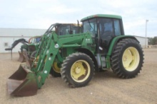 JOHN DEERE 6310 C/A 4WD W/SELF LEVELING LOADER 3884HRS (WE DO NOT GUARANTEE HOURS)