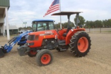 KUBOTA M4800 2WD W/CANOPY 386HRS (WE DO NOT GUARANTEE HOURS)