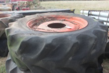 20.8-38 TRACTOR TIRES AND WHEELS
