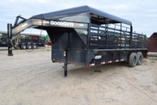 2026 LIVE STOCK 20' TRAILER W/MSO