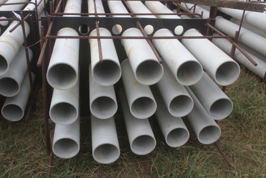 6" SCHEDULED 40 ELECTRICAL GRAY PVC PIPE