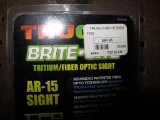 (2) Truglo bright fiber optic sight for AR15 #TG131AR
