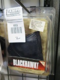 (2) Blackhawk leather holsters for 2