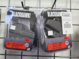 (4) Blackhawk holsters - Glock 43, Springfield XDS, S&W M&P