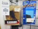 (3) Hogue grip sleeves & Blackhawk 2