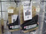 (2) Blackhawk leather holsters - Glock 9mm/40/357/mod 36