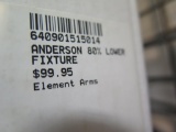 (2) Anderson 80% lower fixture