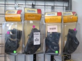(4) Uncle Mikes left hand holsters including Pro-3, X26 Taser & Jacket slot