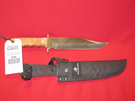 Winchester 14" knife w/nylon sheath, tag#5594