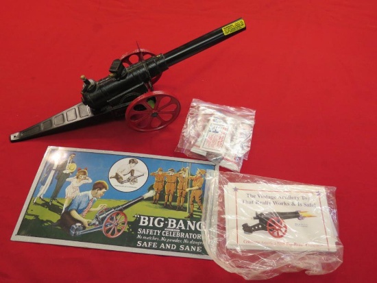 Big Bang Cannon, functional w/bang paste, spark plugs, instructions, and si
