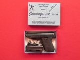 Jennings J-22 .22LR semi auto pistol, original box , tag#5557