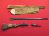 Iver Johnson 12ga single shot , tag#5688